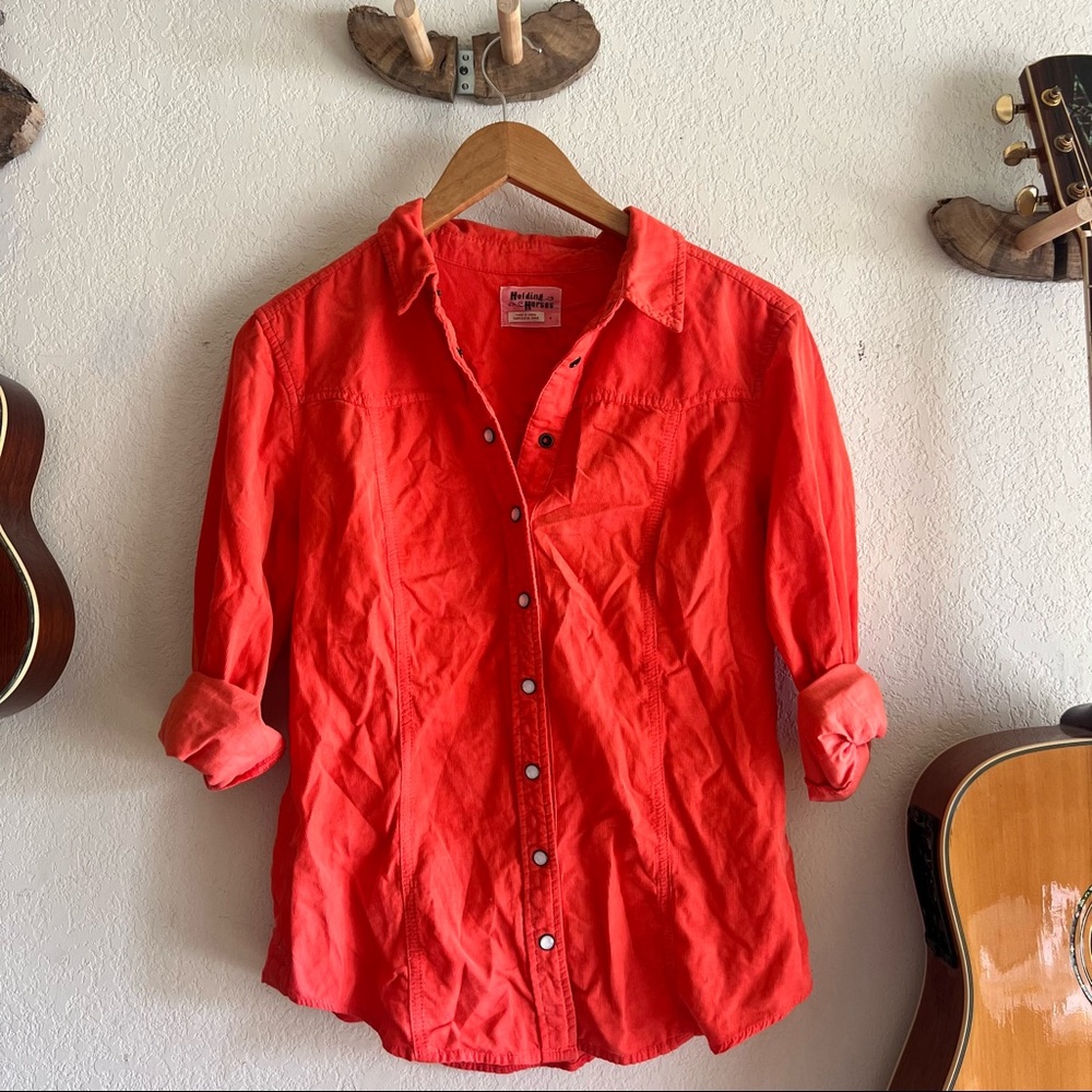 Holding Horses Corduroy Shirt